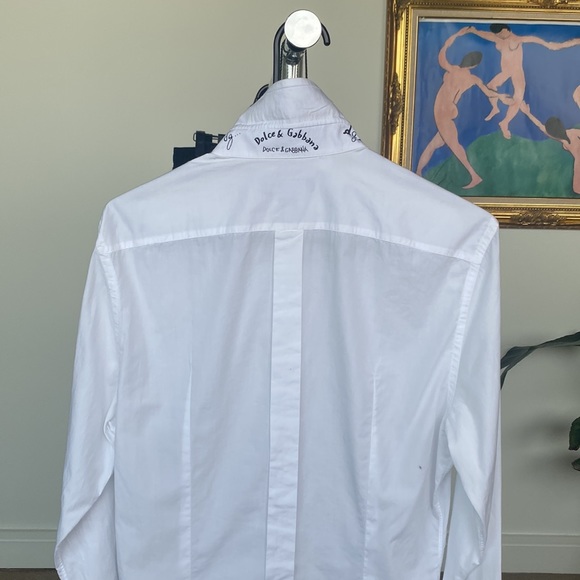 D&G | Logo Print Button Up - Picture 11 of 14